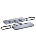 i-tec USB-C Metal Ergonomic 4K 3x Display Docking Station with P