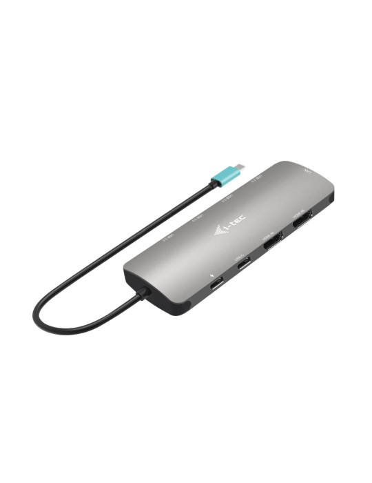 i-tec USB-C Metal Nano 2x HDMI Docking Station + PD 100W