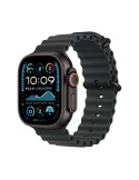 Apple Watch Ultra 2 Schwarz Titanium Ocean Band Schwarz 2024 GPS + Cellular 49mm