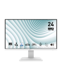 MSI PRO MP243XWDE Business Monitor - IPS Panel, Weiß 100HZ, HDMI/DP 4ms Pivot