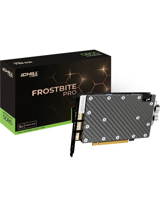 INNO3D GeForce RTX 5080 iCHILL Frostbite PRO - 16GB GDDR7, HDMI, 3x DP
