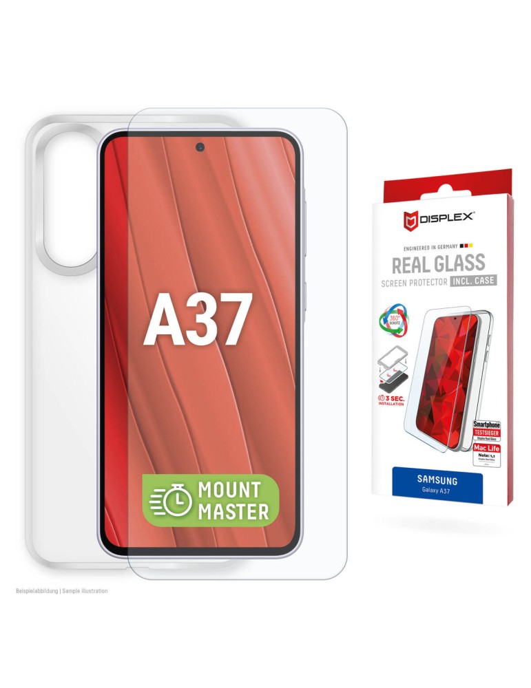 DISPLEX Panzerglas + Handyhülle für Samsung Galaxy A37
