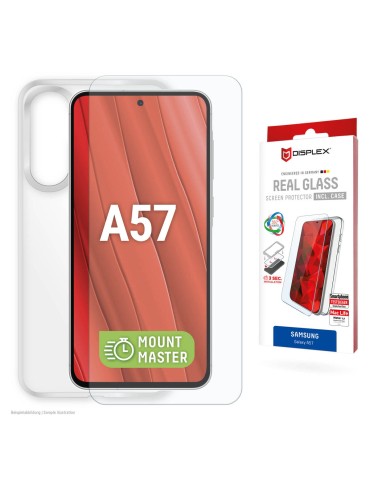 DISPLEX Panzerglas + Handyhülle für Samsung Galaxy A57
