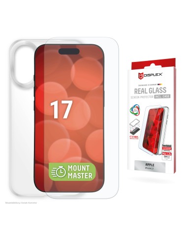 DISPLEX Real Glass MM+Case Apple iPhone 17
