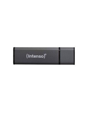Intenso Alu Line Typ-A 32GB USB-Stick Anthrazit Mit Schutzkappe, bis zu 28 MB/s, USB 2.0