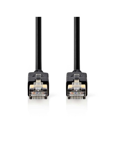 Nedis Cat 6 Kabel | RJ45 Stecker | RJ45 Stecker | F/UTP | 5.00 m | rund | LSZH / PVC | Anthrazit | Verpackung mit Sichtfenster
