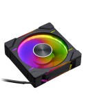 PHANTEKS D30 PWM Reverse Airflow D-RGB schwarz | 120mm Gehäuselü