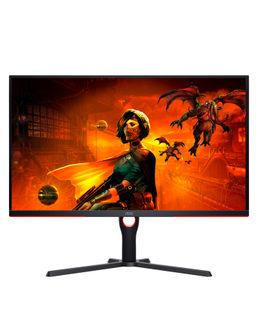 AOC Gaming U32G3X 32 Zoll UHD Monitor, 144 Hz, FreeSync Pre., G-Sync comp., HDR400 (3840x2160, 1ms GtG, HDMI 2.1, DisplayPort) s