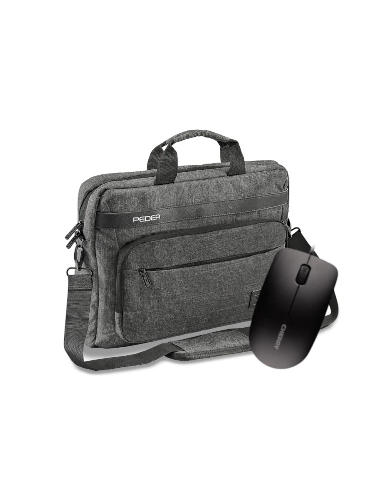 PEDEA Notebooktasche "URBAN-NICE", 15,6"+ CHERRY MC 1000 Maus