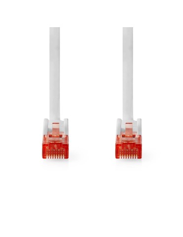 Nedis CAT6-Netzwerkkabel - RJ45 Stecker | 3.00 m | weiß U/UTP | Rund | PVC | Label