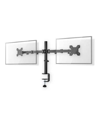 Nedis Schreibtisch Monitorhalterung - 2 Bildschirme 15 - 32 " | 75x75 / 100x100 | Vollbeweglich