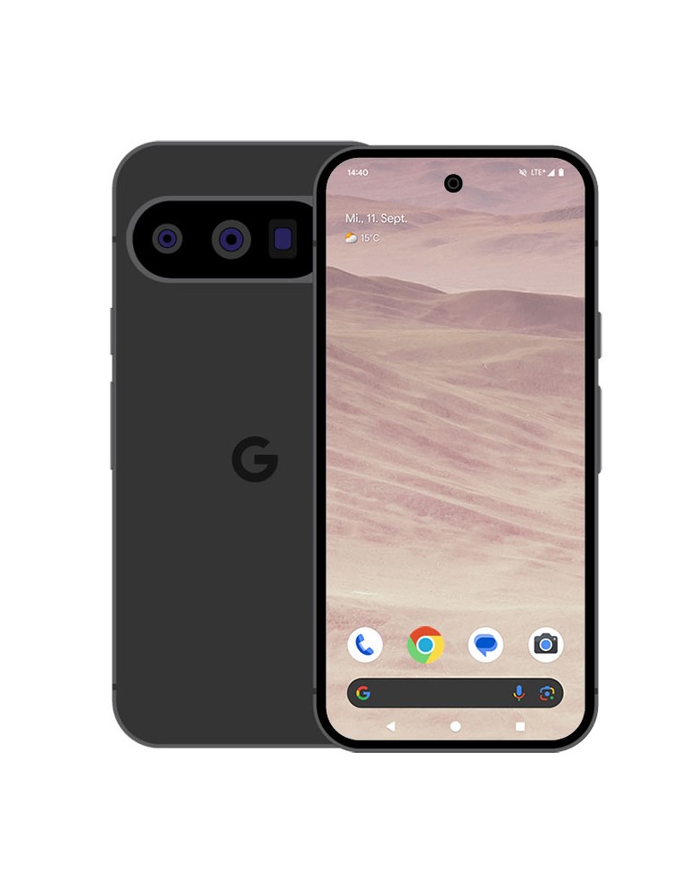 Google Pixel 9 Pro 128GB Obsidian 16,1cm (6,3") LTPO-OLED Display, Android 14 / Pixel UI, 50MP Triple-Kamera