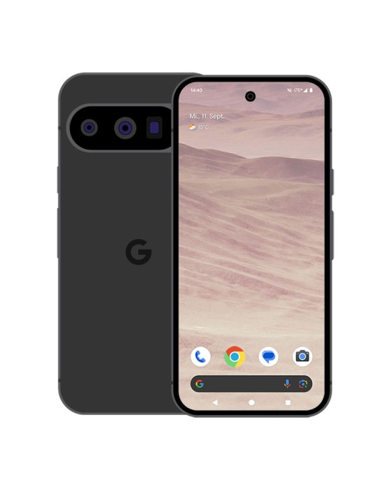 Google Pixel 9 Pro 128GB Obsidian 16,1cm (6,3") LTPO-OLED Display, Android 14 / Pixel UI, 50MP Triple-Kamera