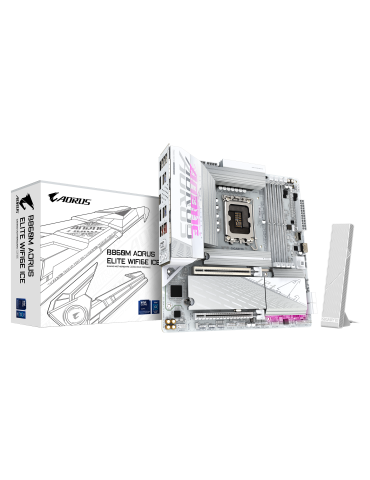 GIGABYTE B860M A ELT WF6E ICE Mainboard