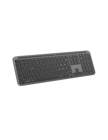 Logitech Signature Slim K950 Tastatur, Kabellos - Graphite Ultrakompaktes, schlankes Design, Komfortable, präzise Tastenanschläg