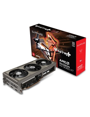 Sapphire Radeon RX 9060 XT 16GB NITRO+ Gaming OC - 16GB GDDR6, 2x HDMI, 1x DP
