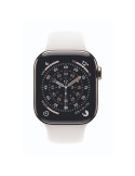 Apple Watch Series 11 Cellular 42mm Gold Titan Gehäuse mit Blassrosa Sport Band - M/L