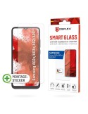 DISPLEX Smart Glass (9H) für Samsung Galaxy A02/A02s A03/A03s Montagesticker, unzerbrechlich, ultra-dünn, unsichtbar