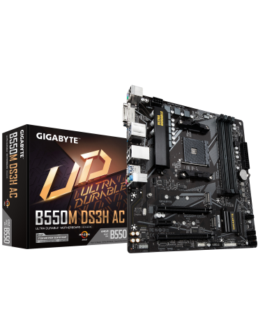 GIGABYTE B550M DS3H AC R2 Mainboard Sockel AM4
