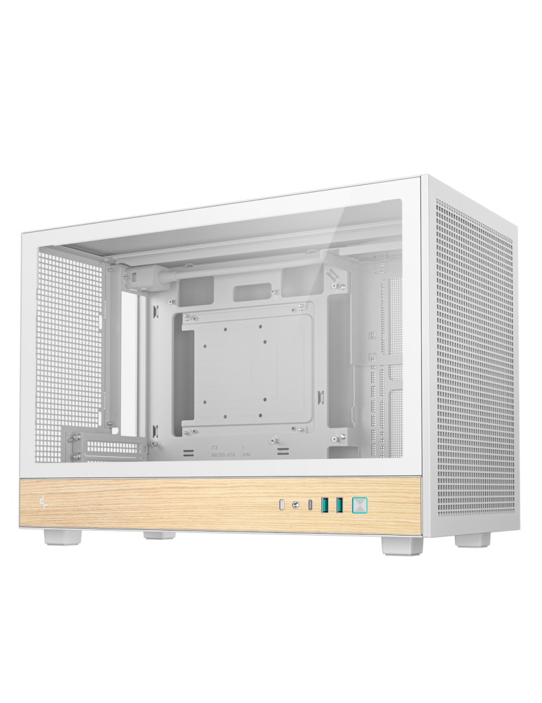 DeepCool CH260 WOOD WH | PC-Gehäuse