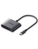 UGREEN USB-C to SD/TF + USB 2.0 Memory Card Reader