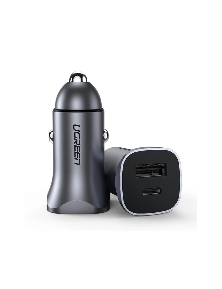 UGREEN A+C Dual-Port Car Charger PD30W+SCP22.5W