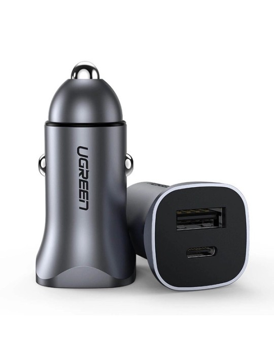 UGREEN A+C Dual-Port Car Charger PD30W+SCP22.5W