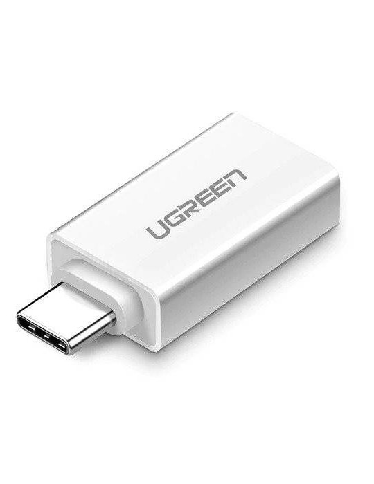 UGREEN USB-C to USB 3.0 A Adapter White