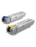 Ubiquiti UACC-OM-SM-1G-S-2 Transceiver-Modul 2er-Pack [SFP, Single-Mode, 1.25 Gbit/s, LC-Simplex]