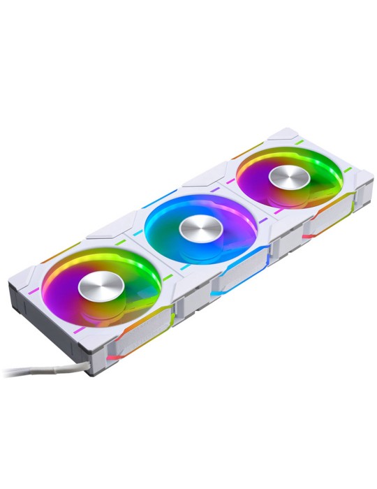 PHANTEKS D30-120 PWM D-RGB weiß 3er-Pack | Gehäuselüfter