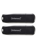 Intenso Speed Line Typ-A 128GB USB-Stick 2er Pack Mit Schutzkappe, bis zu 70 MB/s, USB 3.2 Gen 1x1
