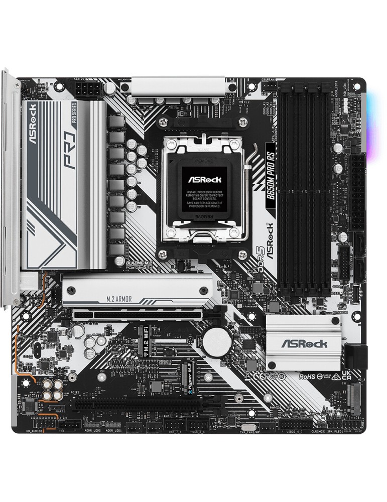 ASRock B650M Pro RS Mainboard Sockel AM5 - BULK-Ware!! Ohne Originalverpackung