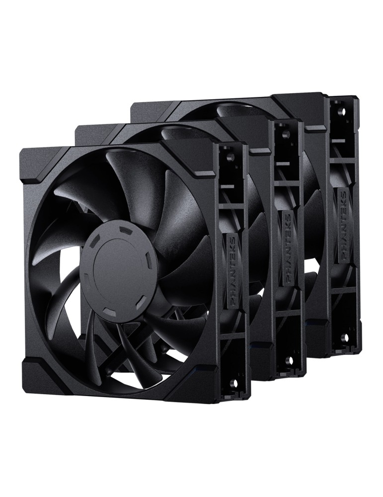 PHANTEKS M25-120 Gen2 PWM 3er-Pack schwarz | Gehäuselüfter