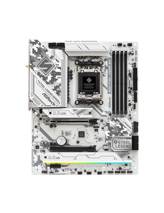 ASRock B650 Steel Legend WiFi Mainboard Sockel AM5 - BULK-Ware!! Ohne Originalverpackung