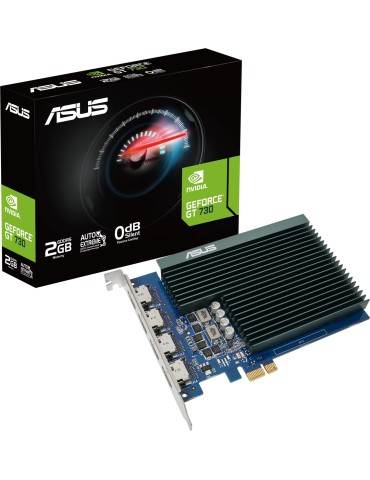 ASUS GeForce GT 710 2GB GDDR5 Grafikkarte - 2GB GDDR5, VGA, DVI, HDMI