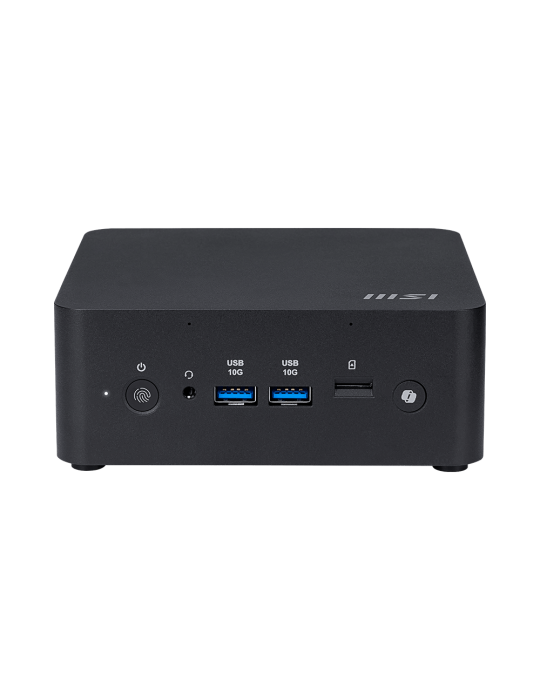 MSI Barebone Cubi NUC AI 1UMG-018BEU Intel Core Ultra 7 155H, Intel Grafik, 2x DDR5 SO-DIMM, 1x M.2, WIFI6E, BT 5.3, oOS