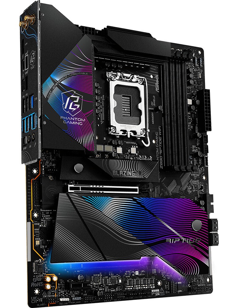 ASRock Phantom Gaming Z890 Riptide WiFi Mainboard - BULK-Ware!! Ohne Originalverpackung
