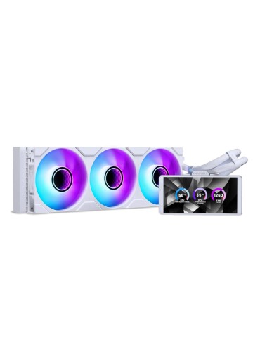 PHANTEKS Glacier One 360M25 LCD weiß | AiO-Wasserkühlung