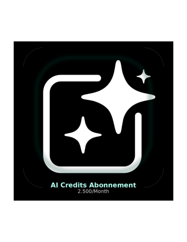 Corel AI Credits Subscription | 1 Jahr | 2500 Credits