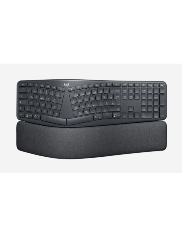 Logitech ERGO K860 for Business, Kabellos Ergonomische Tastatur