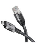 Goobay Ethernet-Kabel USB-C™ 3.1 auf RJ45, 1 m
