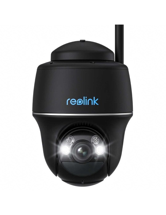 Reolink Argus Series B430 WLAN Überwachungskamera Schwarz 5MP (2880x1616), Akkubetrieb, IP64-Wetterschutz, Nachtsicht in Farbe, 