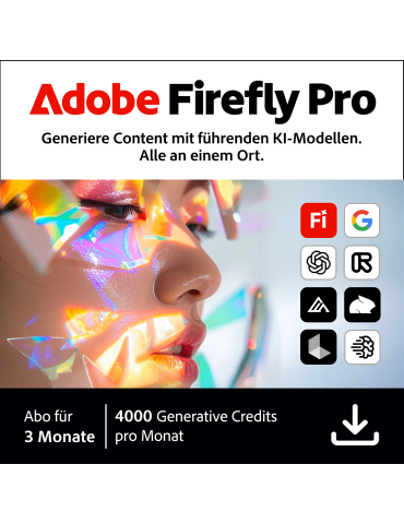Adobe Firefly Pro | 3 Monate