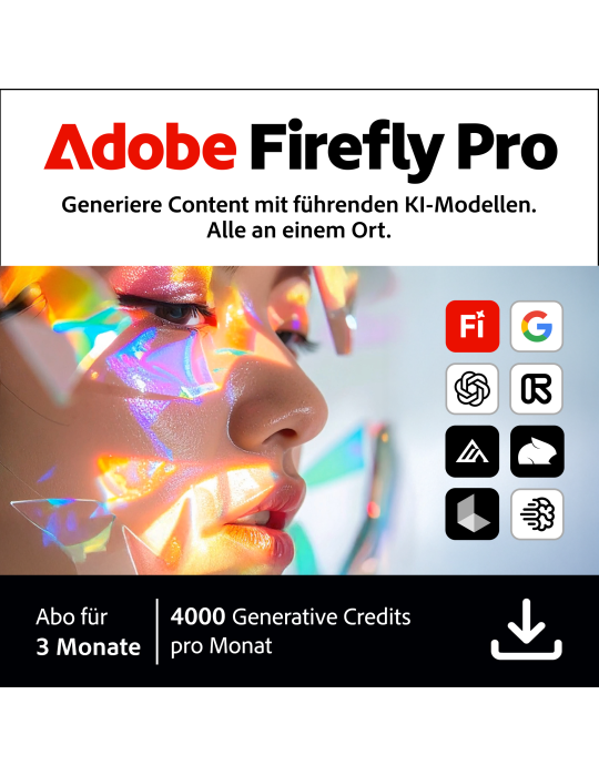 Adobe Firefly Pro | 3 Monate