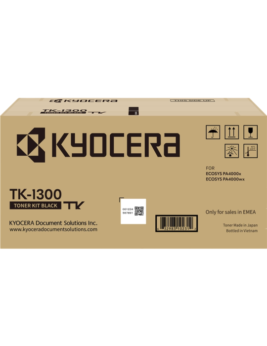 Kyocera Toner TK-1300 schwarz 3.000 Seiten