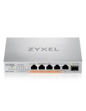 Zyxel XMG-105HP Unmanaged Switch 5x 2.5G Ethernet (4x PoE++, max. 70W), 1x 10G SFP+