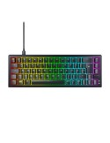 CHERRY XTRFY K5V2 Mechanische Gaming-Tastatur im 65 %-Format Kabelgebunden, DE-Layout, CHERRY MX2A Red-Switches, LED-Strip-Techn