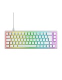 CHERRY XTRFY K5V2 Mechanische Gaming-Tastatur im 65 %-Format Kabelgebunden, DE-Layout, CHERRY MX2A Red-Switches, LED-Strip-Techn