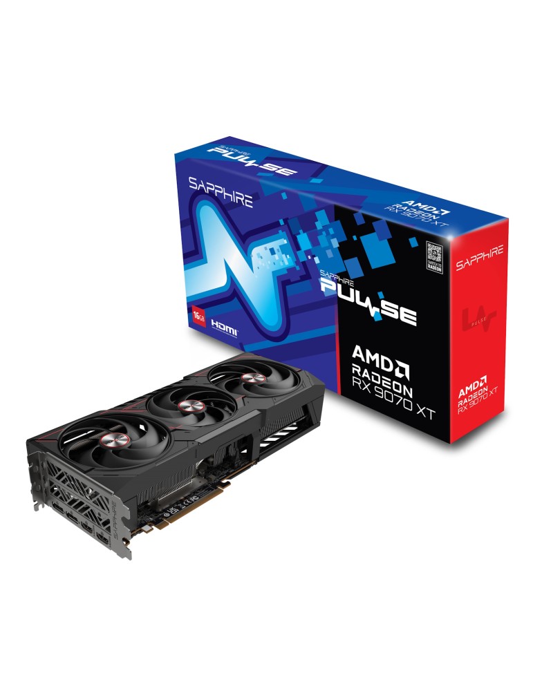 SAPPHIRE PULSE AMD RADEON RX 9070 XT GAMING Grafikkarte