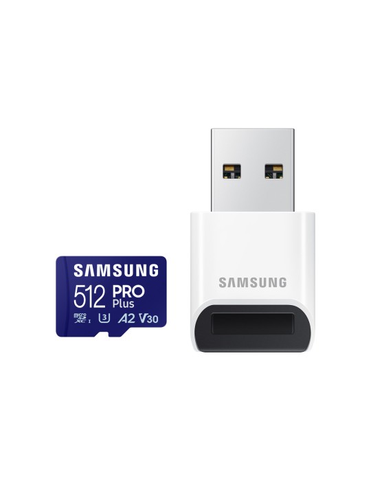 Samsung microSD Card PRO Plus (2023) 512 GB inkl. USB-Kartenlese